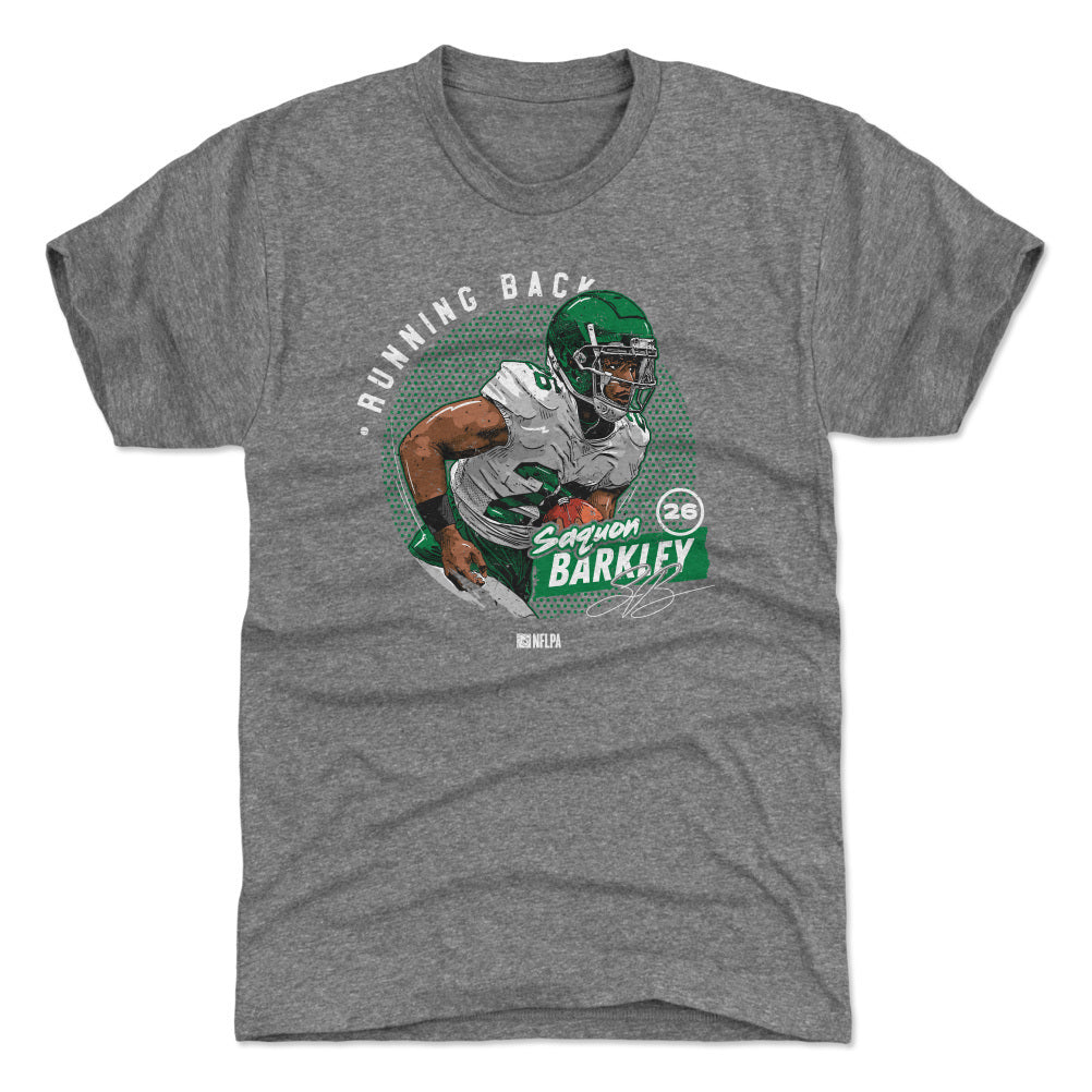 Saquon Barkley Men&#39;s Premium T-Shirt | 500 LEVEL