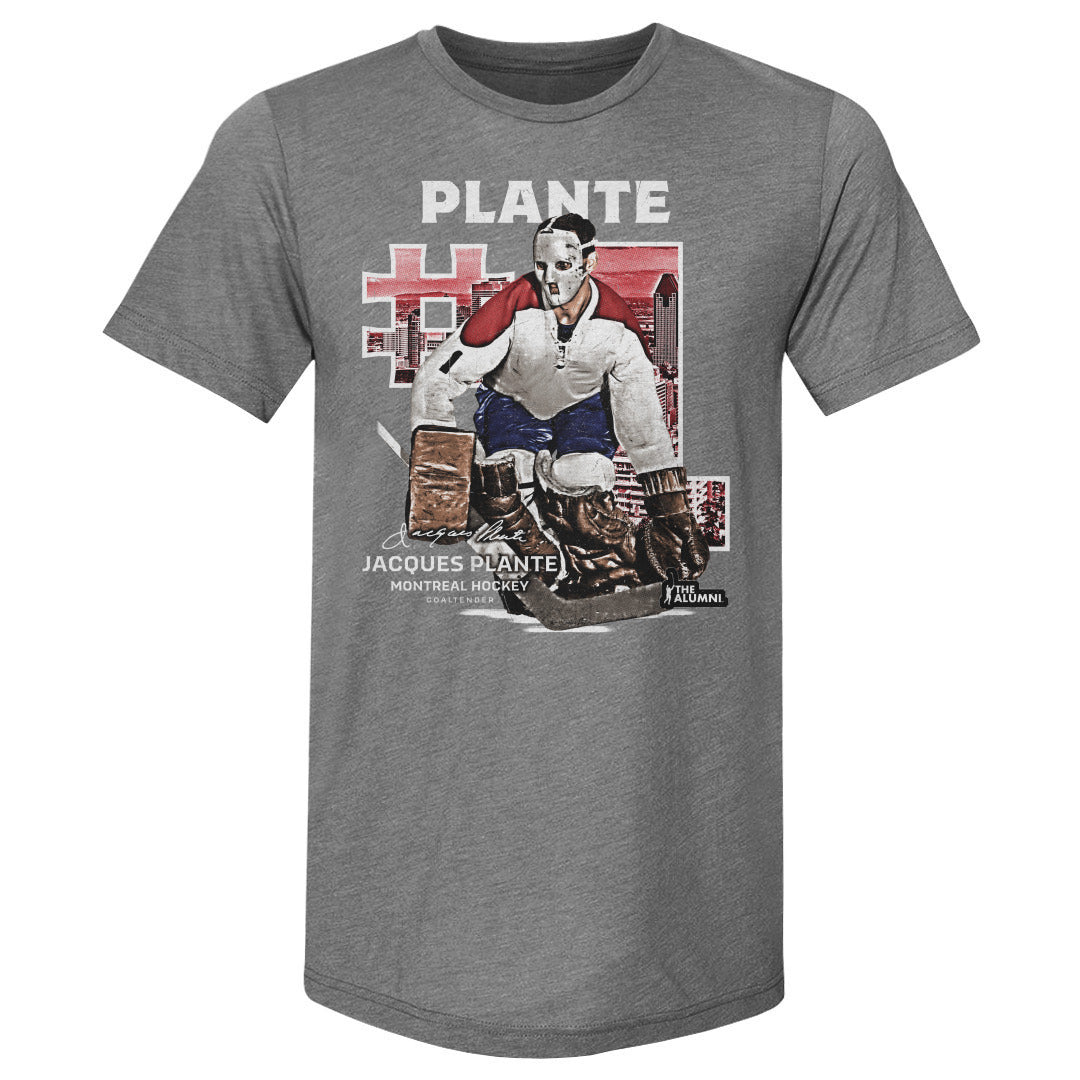 Jacques Plante Men's Premium T-Shirt | 500 LEVEL