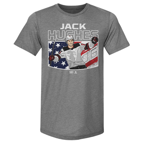 Jack Hughes Men's Premium T-Shirt | 500 LEVEL