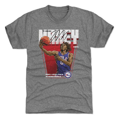 Tyrese Maxey Men's Premium T-Shirt | 500 LEVEL