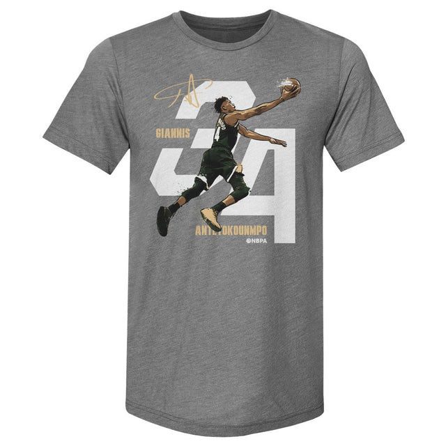 Giannis Antetokounmpo Men's Premium T-Shirt | 500 LEVEL