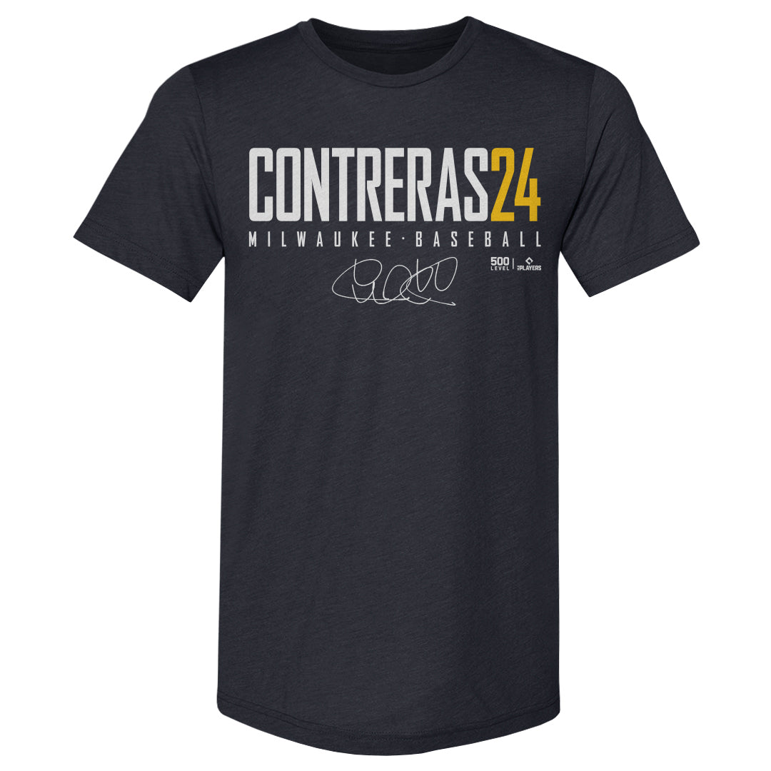 William Contreras Men's Premium T-Shirt | 500 LEVEL