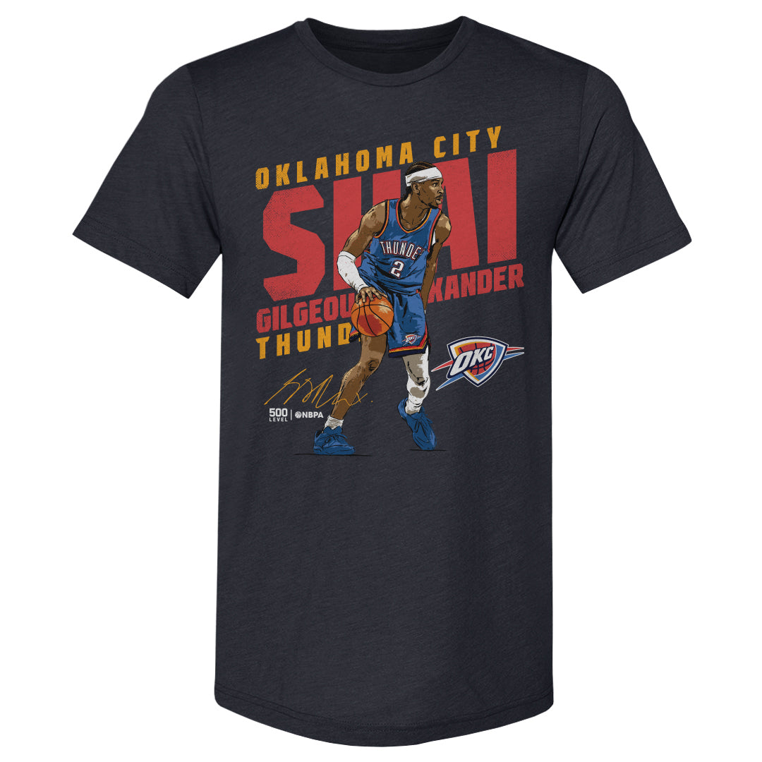 Shai Gilgeous-Alexander Men's Premium T-Shirt | 500 LEVEL