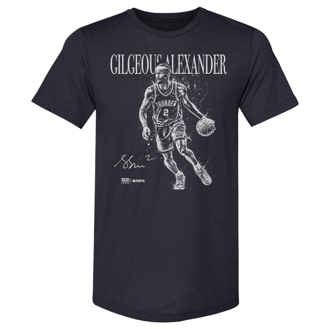 Shai Gilgeous-Alexander Men's Premium T-Shirt | 500 LEVEL