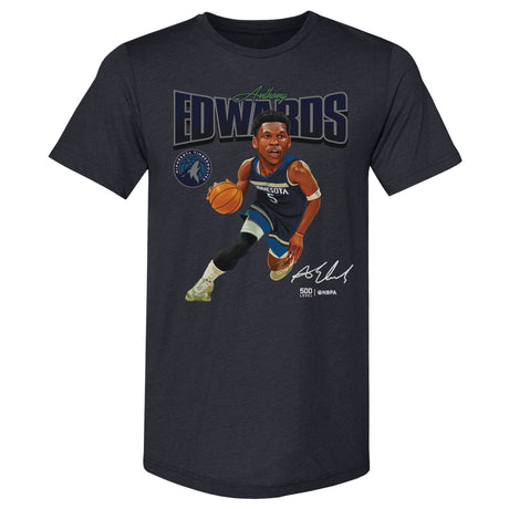 Anthony Edwards Men's Premium T-Shirt | 500 LEVEL