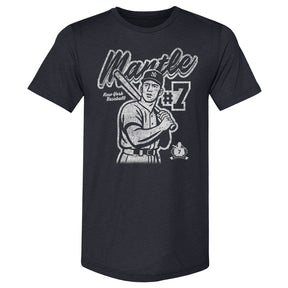 Mickey Mantle Men's Premium T-Shirt | 500 LEVEL