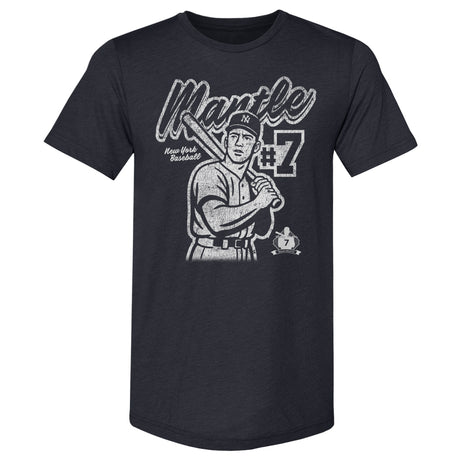 Mickey Mantle Men's Premium T-Shirt | 500 LEVEL