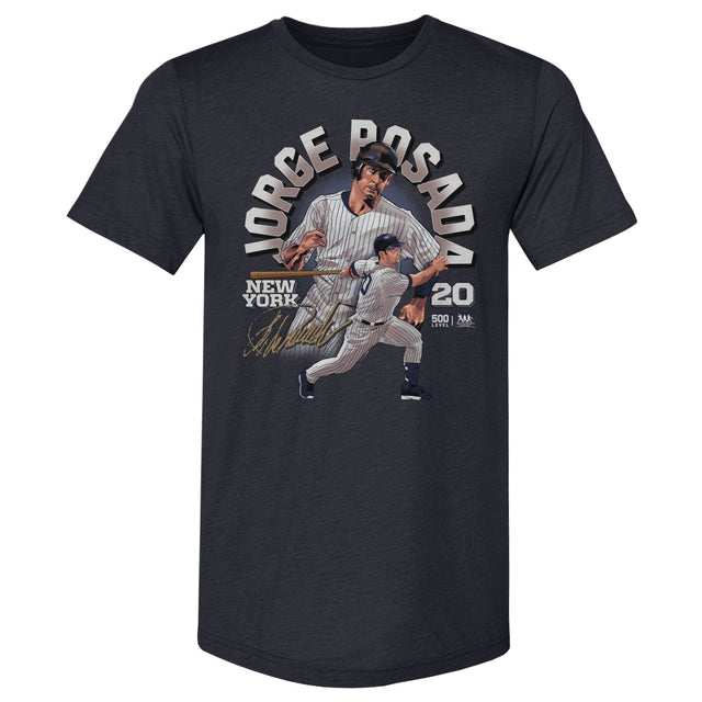 Jorge Posada Men's Premium T-Shirt | 500 LEVEL
