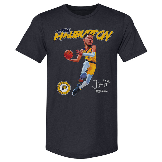 Tyrese Haliburton Men's Premium T-Shirt | 500 LEVEL