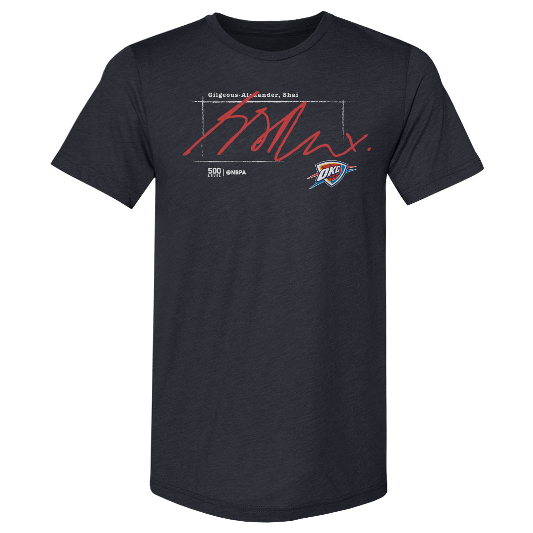 Shai Gilgeous-Alexander Men's Premium T-Shirt | 500 LEVEL