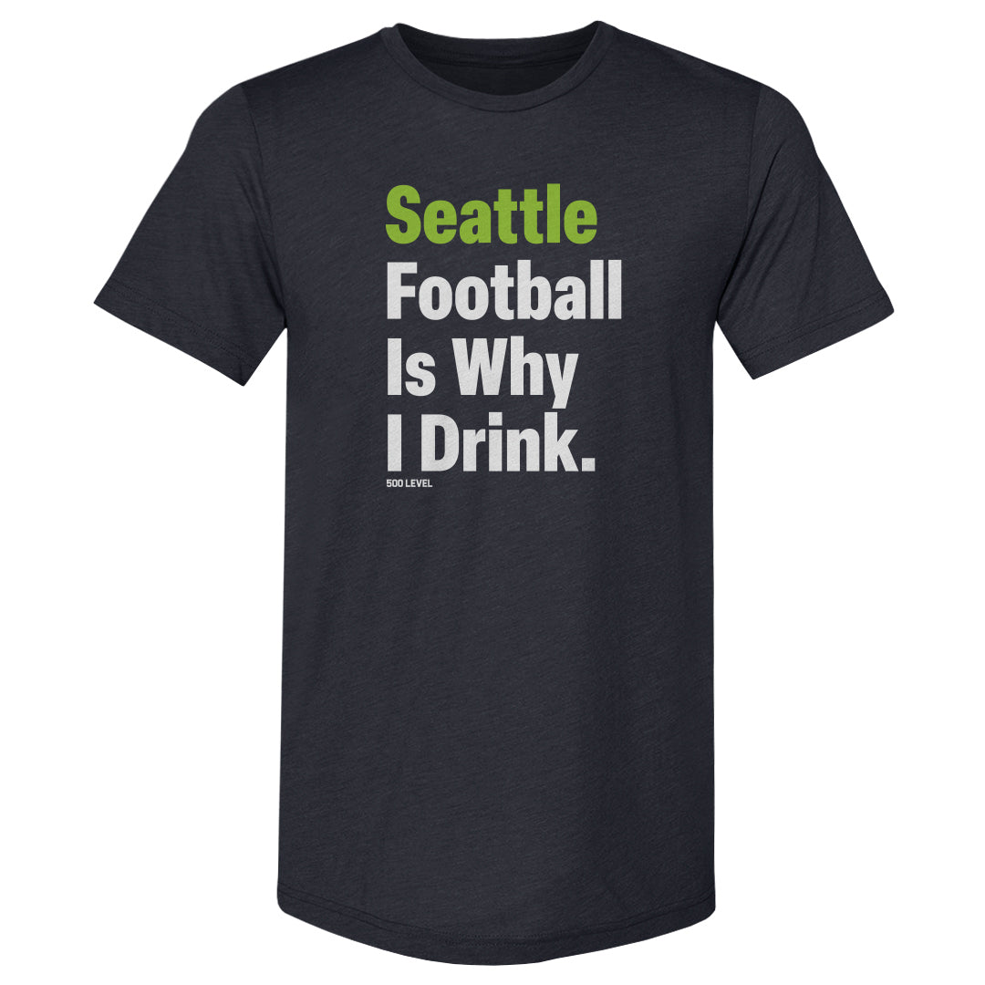 Seattle Football Men's Premium T-Shirt | 500 LEVEL