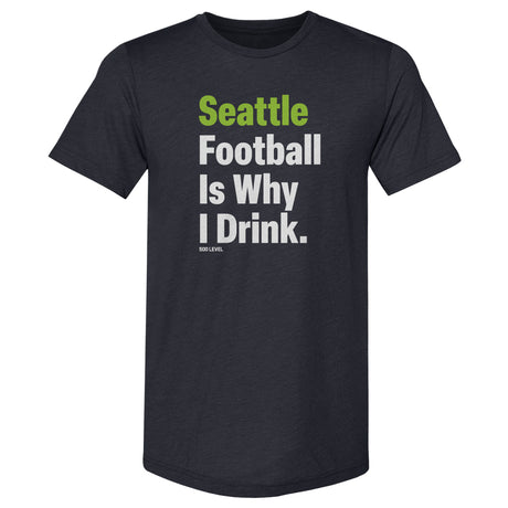 Seattle Football Men's Premium T-Shirt | 500 LEVEL
