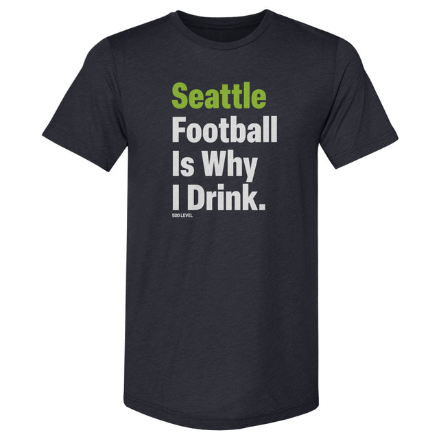 Seattle Football Men's Premium T-Shirt | 500 LEVEL