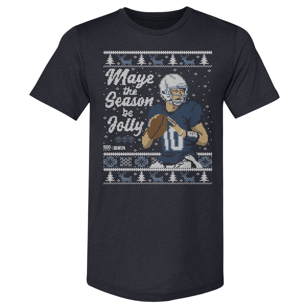 Drake Maye Men's Premium T-Shirt | 500 LEVEL