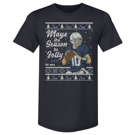 Drake Maye Men's Premium T-Shirt | 500 LEVEL