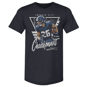 Zach Charbonnet Men's Premium T-Shirt | 500 LEVEL