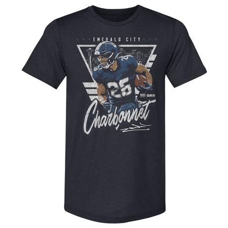 Zach Charbonnet Men's Premium T-Shirt | 500 LEVEL