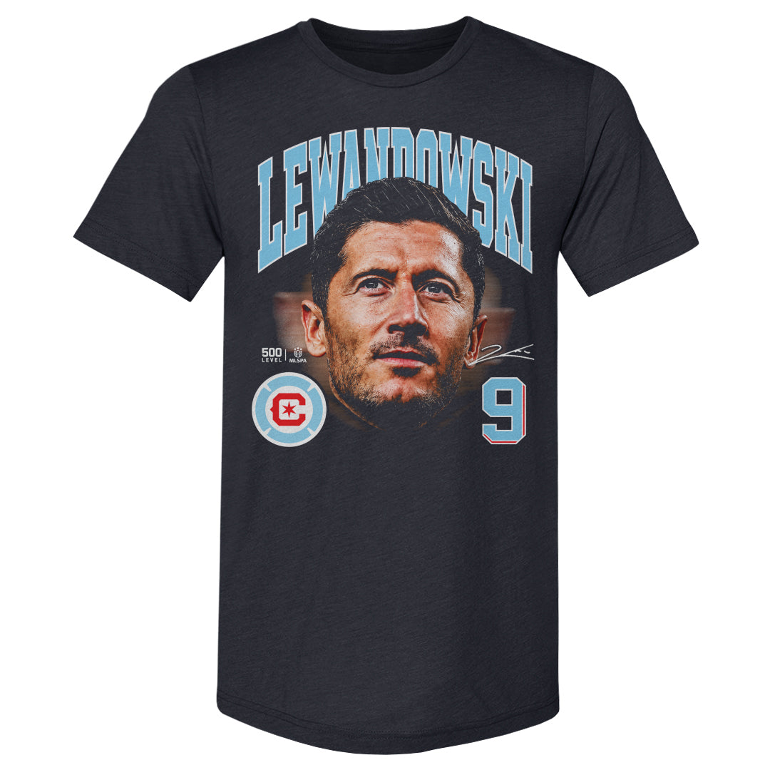 Robert Lewandowski Men's Premium T-Shirt | 500 LEVEL