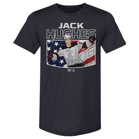 Jack Hughes Men's Premium T-Shirt | 500 LEVEL