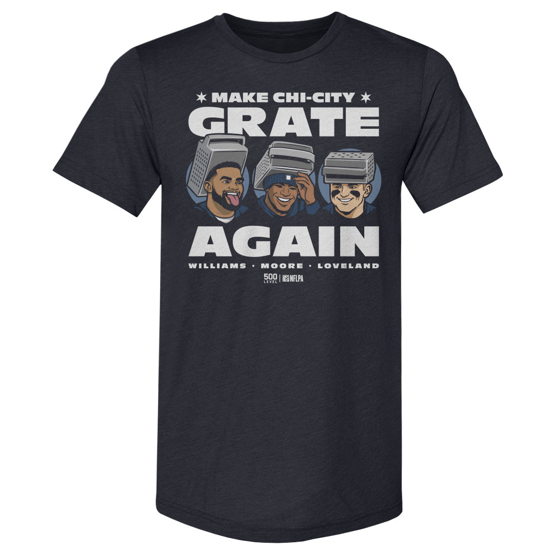 Caleb Williams Men's Premium T-Shirt | 500 LEVEL