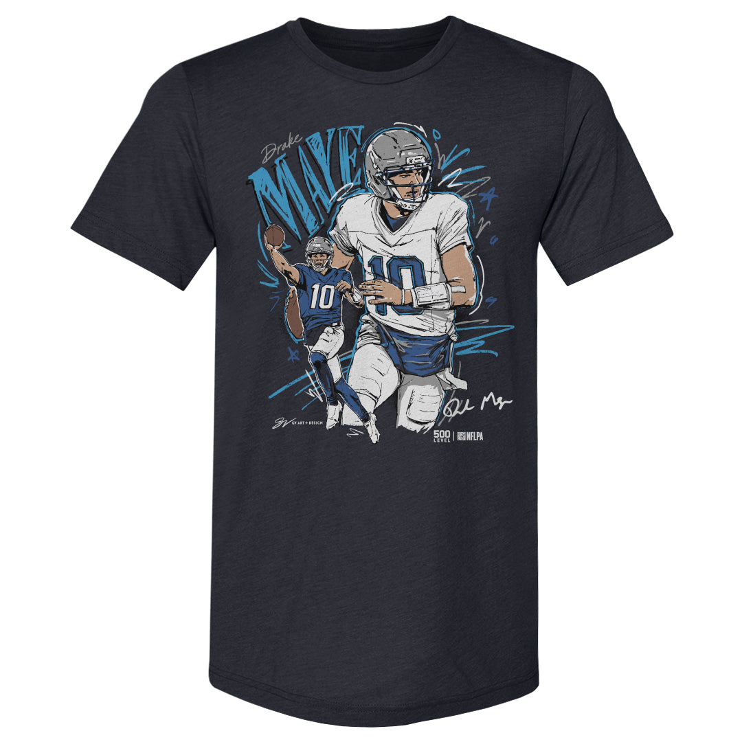 Drake Maye Men's Premium T-Shirt | 500 LEVEL
