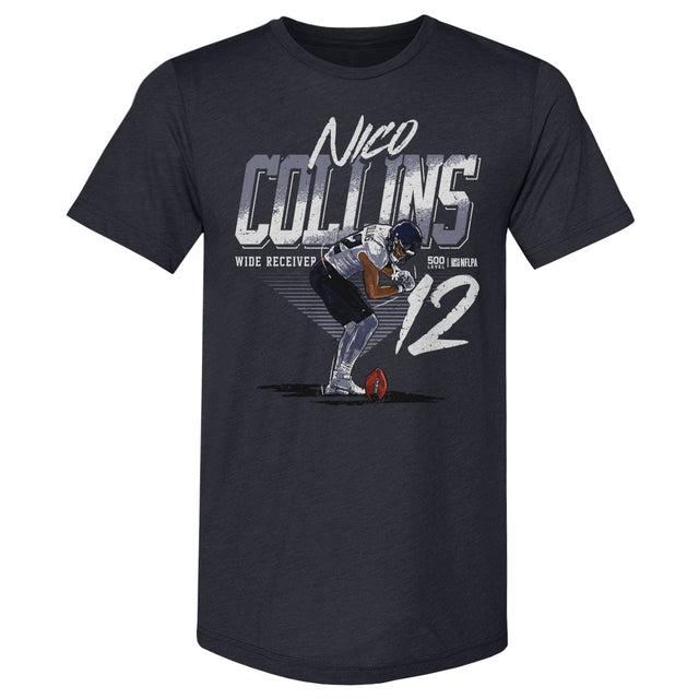 Nico Collins Men's Premium T-Shirt | 500 LEVEL