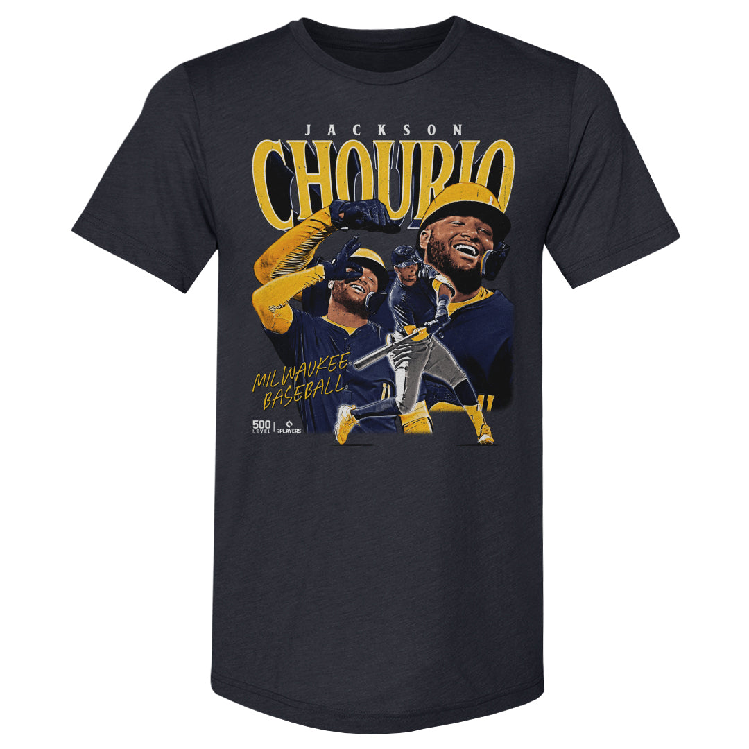 Jackson Chourio Men's Premium T-Shirt | 500 LEVEL