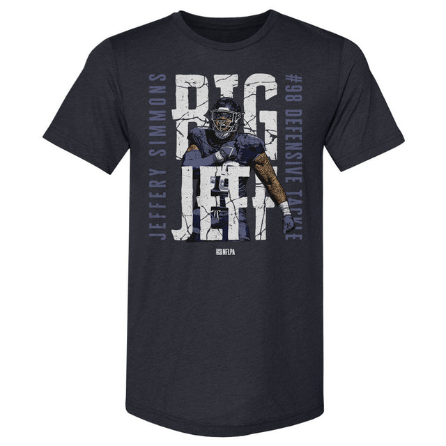 Jeffery Simmons Men's Premium T-Shirt | 500 LEVEL