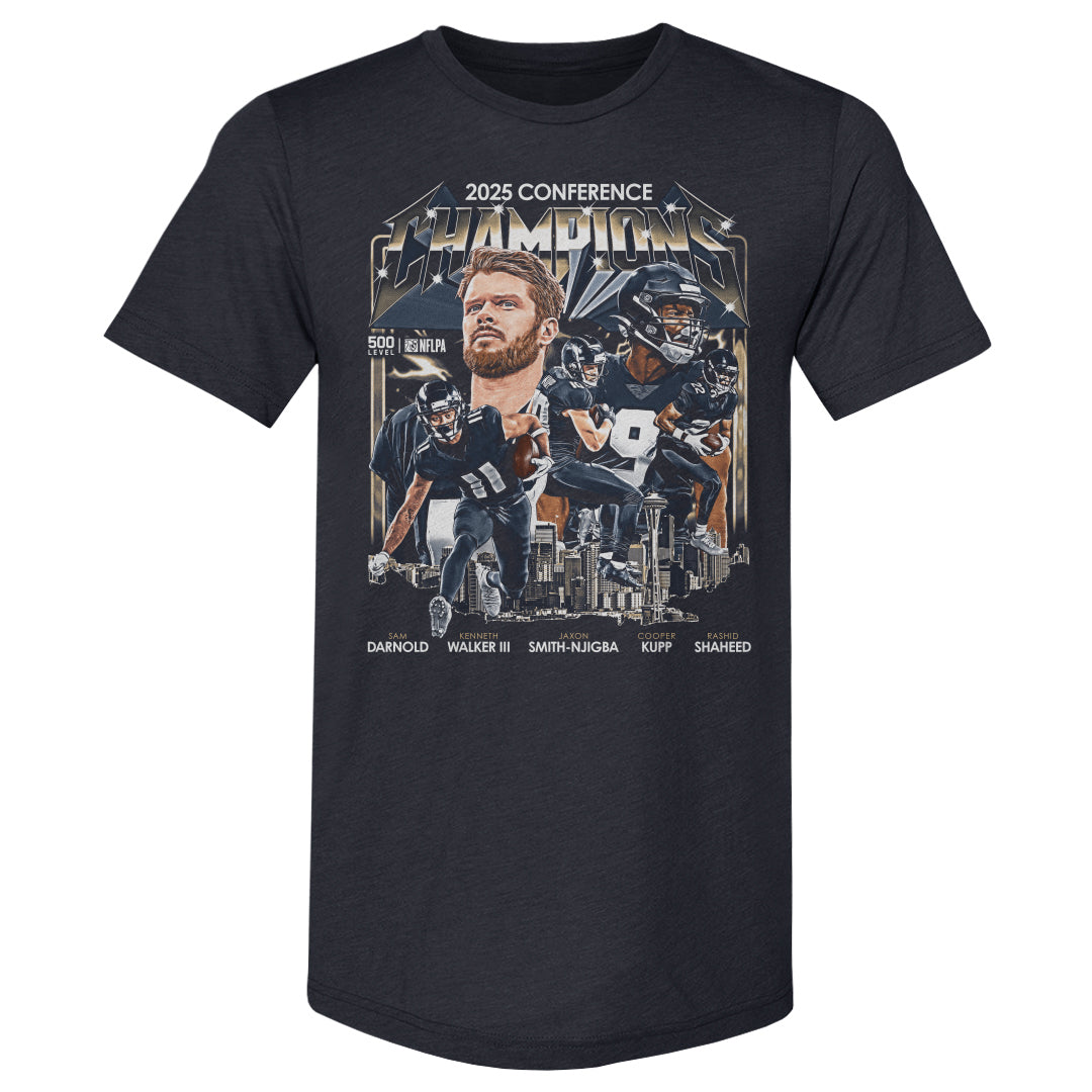 Seattle Football Men's Premium T-Shirt | 500 LEVEL