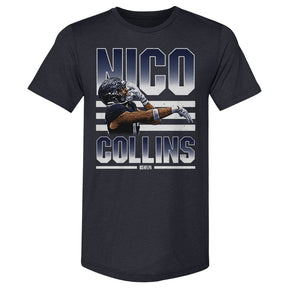 Nico Collins Men's Premium T-Shirt | 500 LEVEL