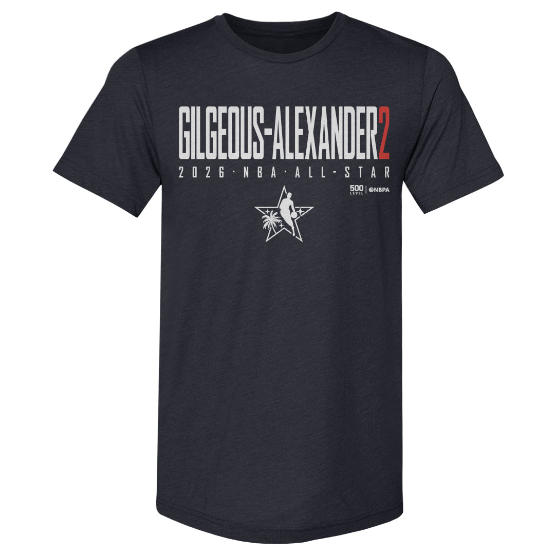 Shai Gilgeous-Alexander Men's Premium T-Shirt | 500 LEVEL