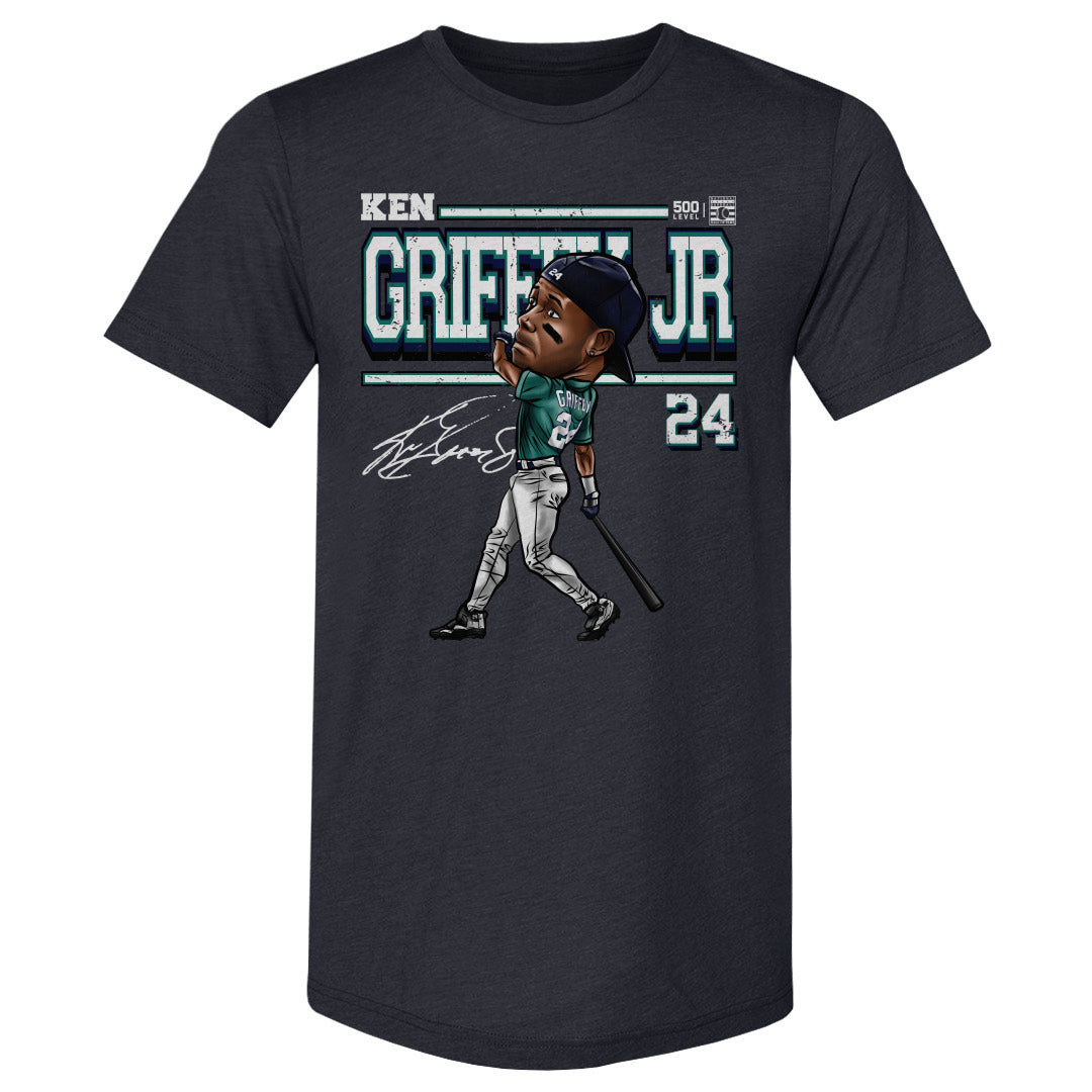 Ken Griffey Jr. Men's Premium T-Shirt | 500 LEVEL