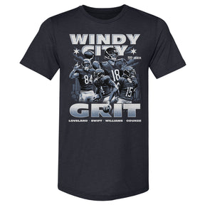 Caleb Williams Men's Premium T-Shirt | 500 LEVEL