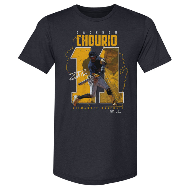 Jackson Chourio Men's Premium T-Shirt | 500 LEVEL