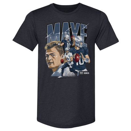 Drake Maye Men's Premium T-Shirt | 500 LEVEL