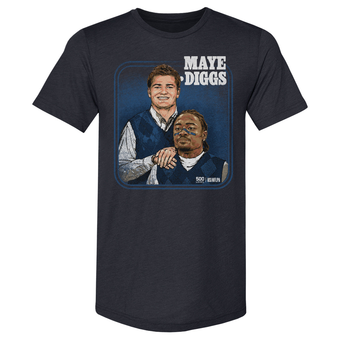 Drake Maye Men's Premium T-Shirt | 500 LEVEL