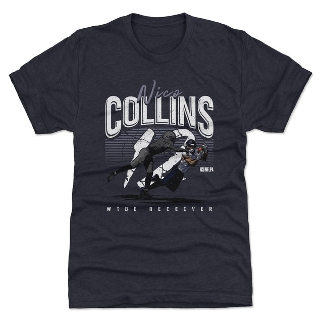 Nico Collins Men's Premium T-Shirt | 500 LEVEL