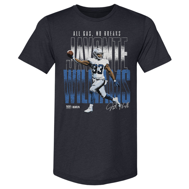 Javonte Williams Men's Premium T-Shirt | 500 LEVEL