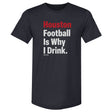 Houston Football Men's Premium T-Shirt | 500 LEVEL