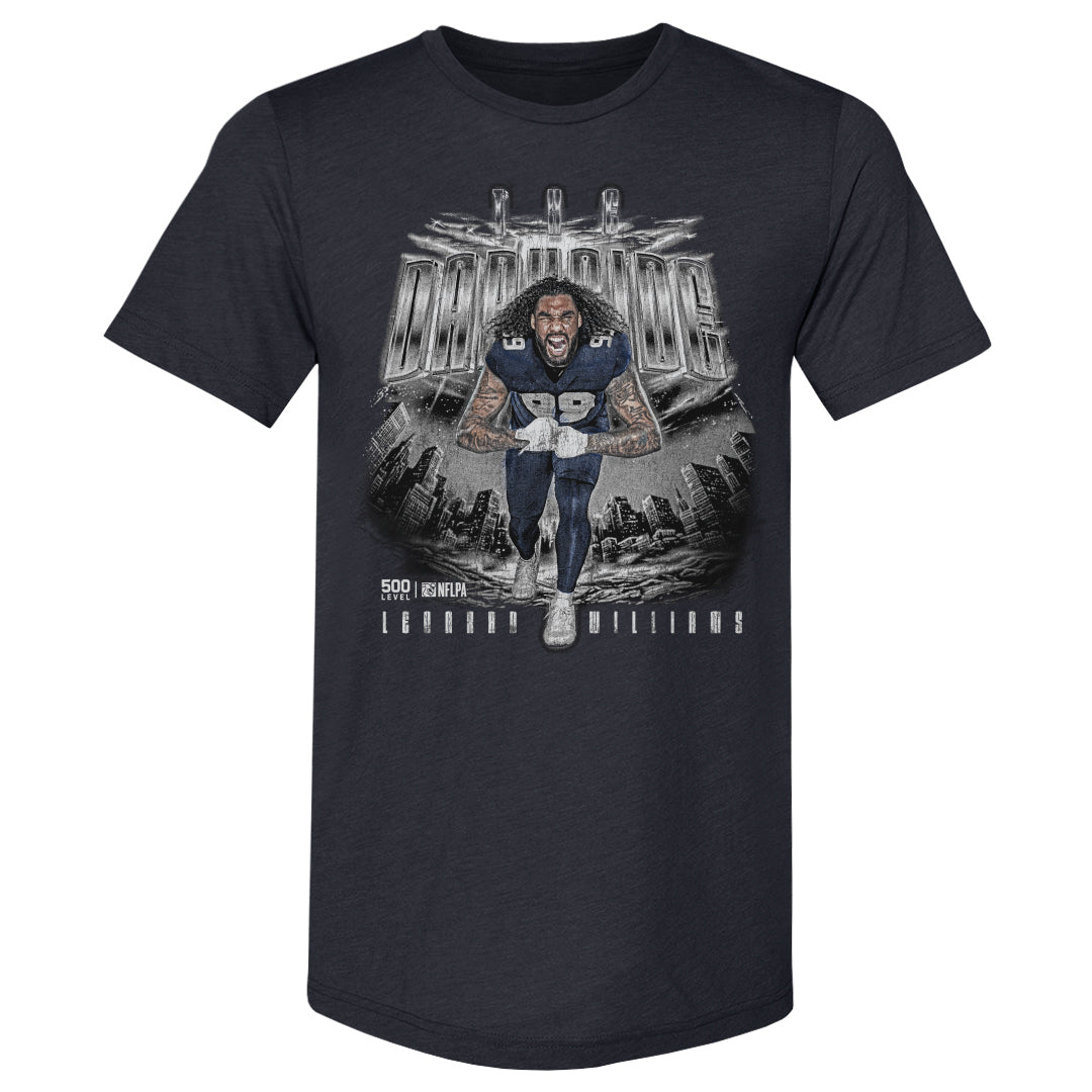Leonard Williams Men's Premium T-Shirt | 500 LEVEL