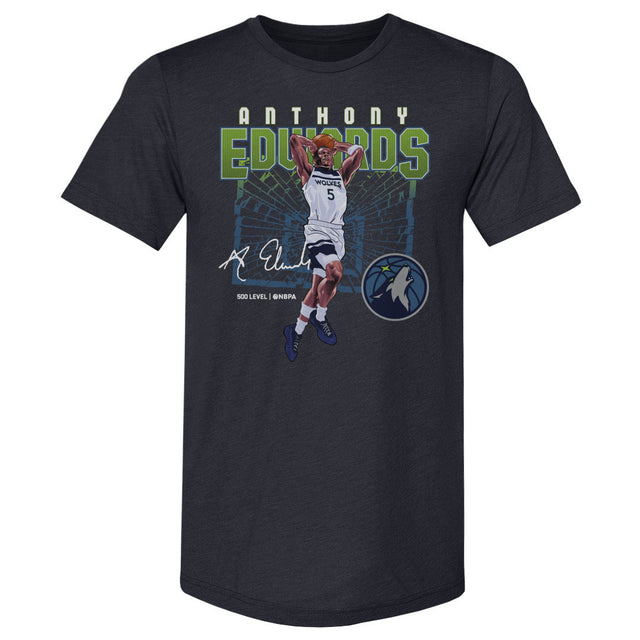 Anthony Edwards Men's Premium T-Shirt | 500 LEVEL