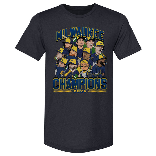 Milwaukee Baseball Men's Premium T-Shirt | 500 LEVEL