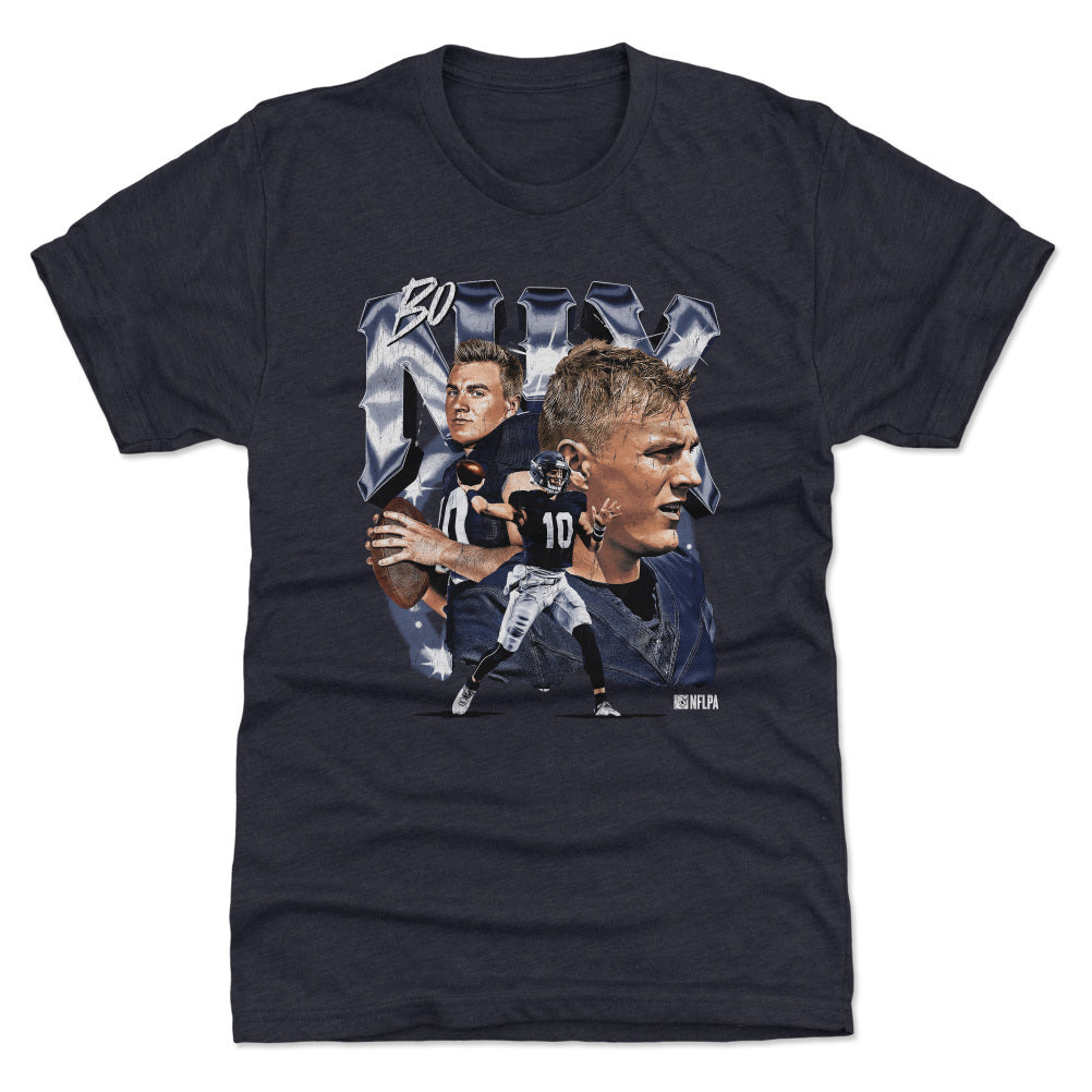 Bo Nix Men's Premium T-Shirt | 500 LEVEL