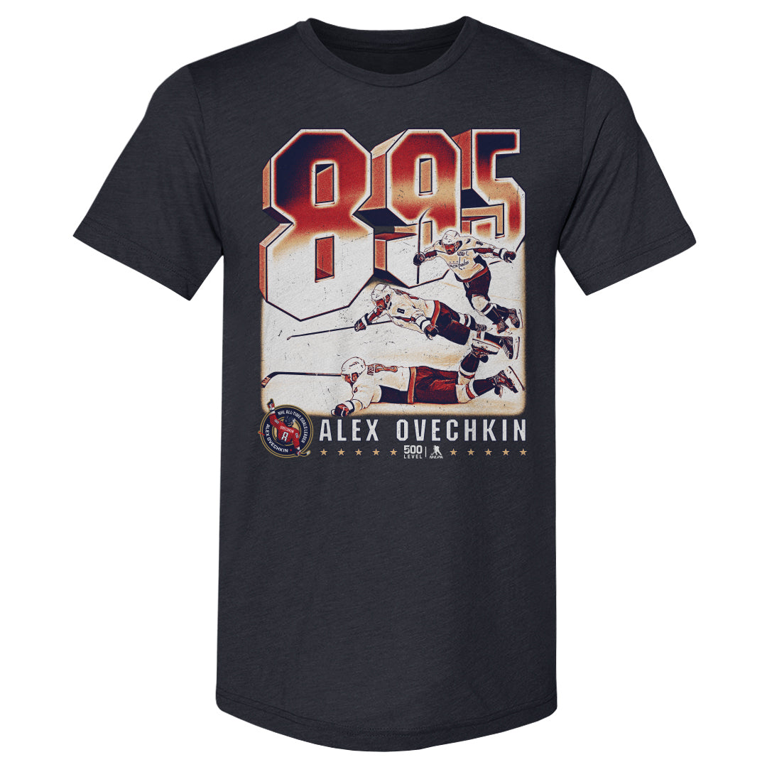 Alex Ovechkin Men's Premium T-Shirt | 500 LEVEL