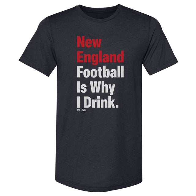 New England Football Men's Premium T-Shirt | 500 LEVEL
