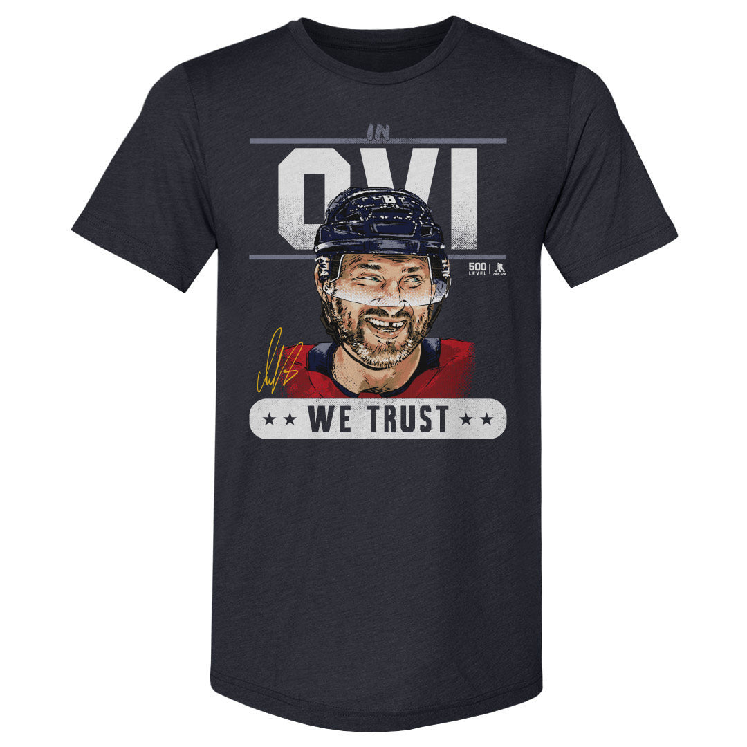Alex Ovechkin Men's Premium T-Shirt | 500 LEVEL