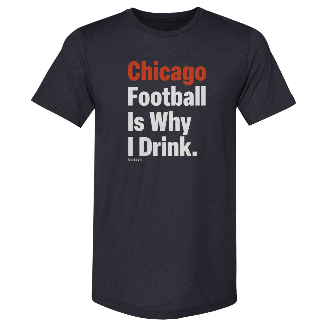 Chicago Football Men's Premium T-Shirt | 500 LEVEL