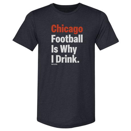 Chicago Football Men's Premium T-Shirt | 500 LEVEL