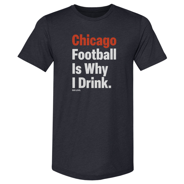 Chicago Football Men's Premium T-Shirt | 500 LEVEL
