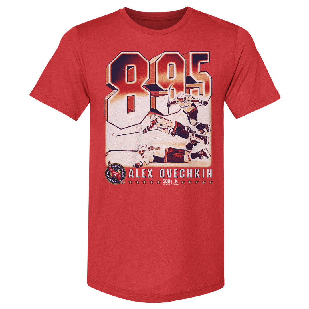 Alex Ovechkin Men's Premium T-Shirt | 500 LEVEL